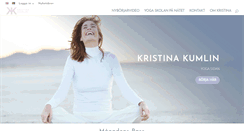 Desktop Screenshot of kristinakumlin.com